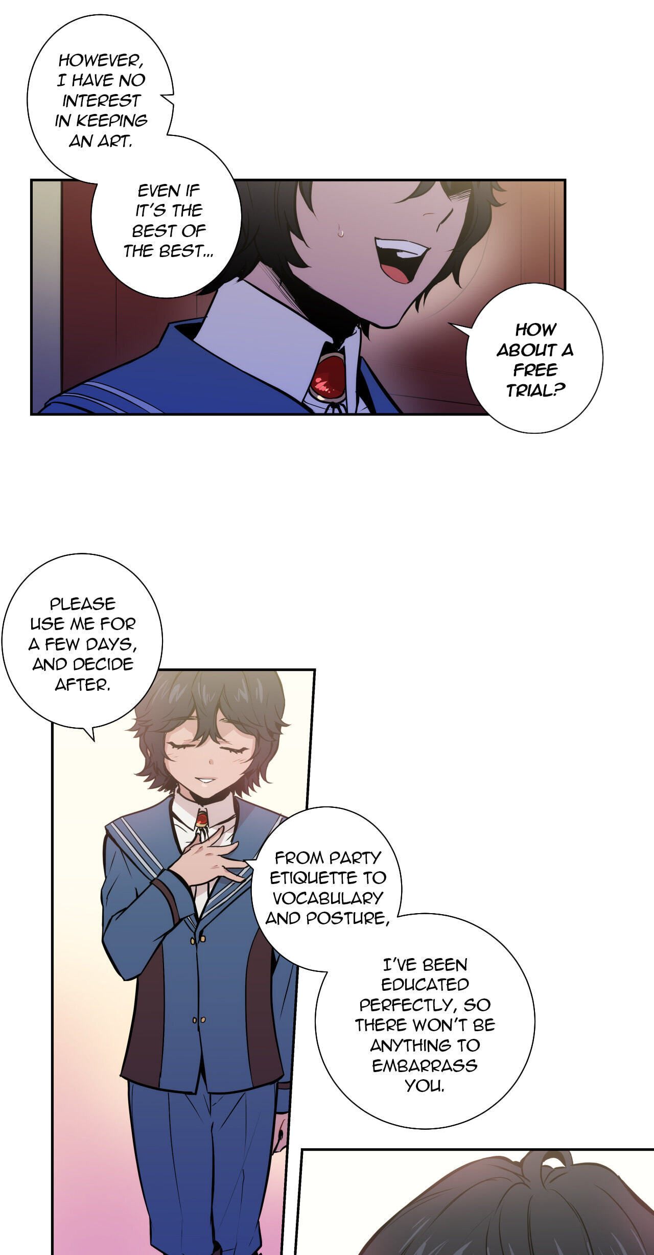 Read Blood Bank chapter 21 image 18 on Lezhin