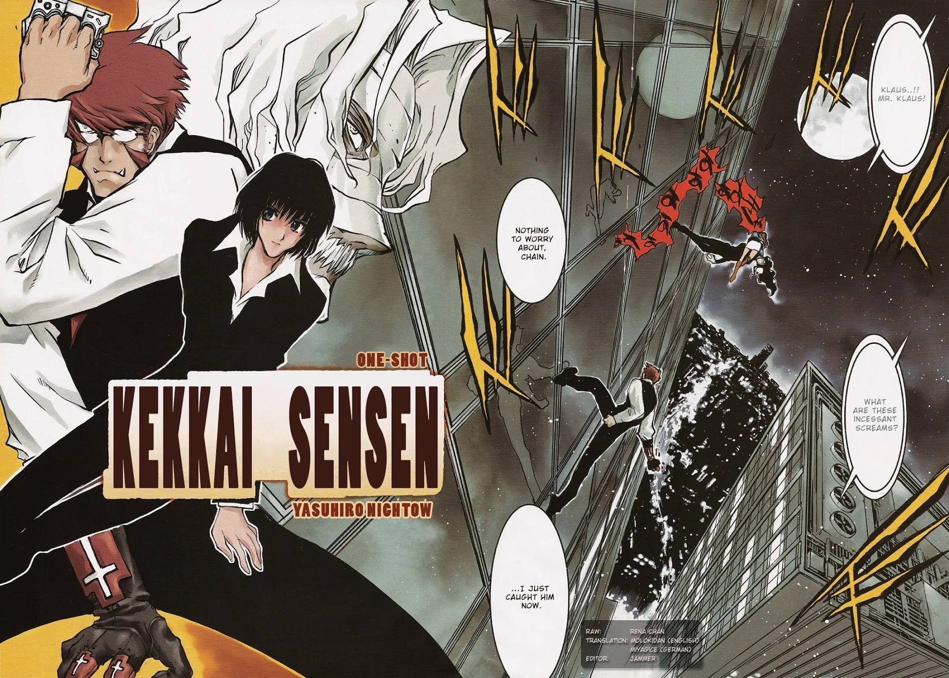 Read Blood Blockade Battlefront chapter 0 image 1 on Lezhin