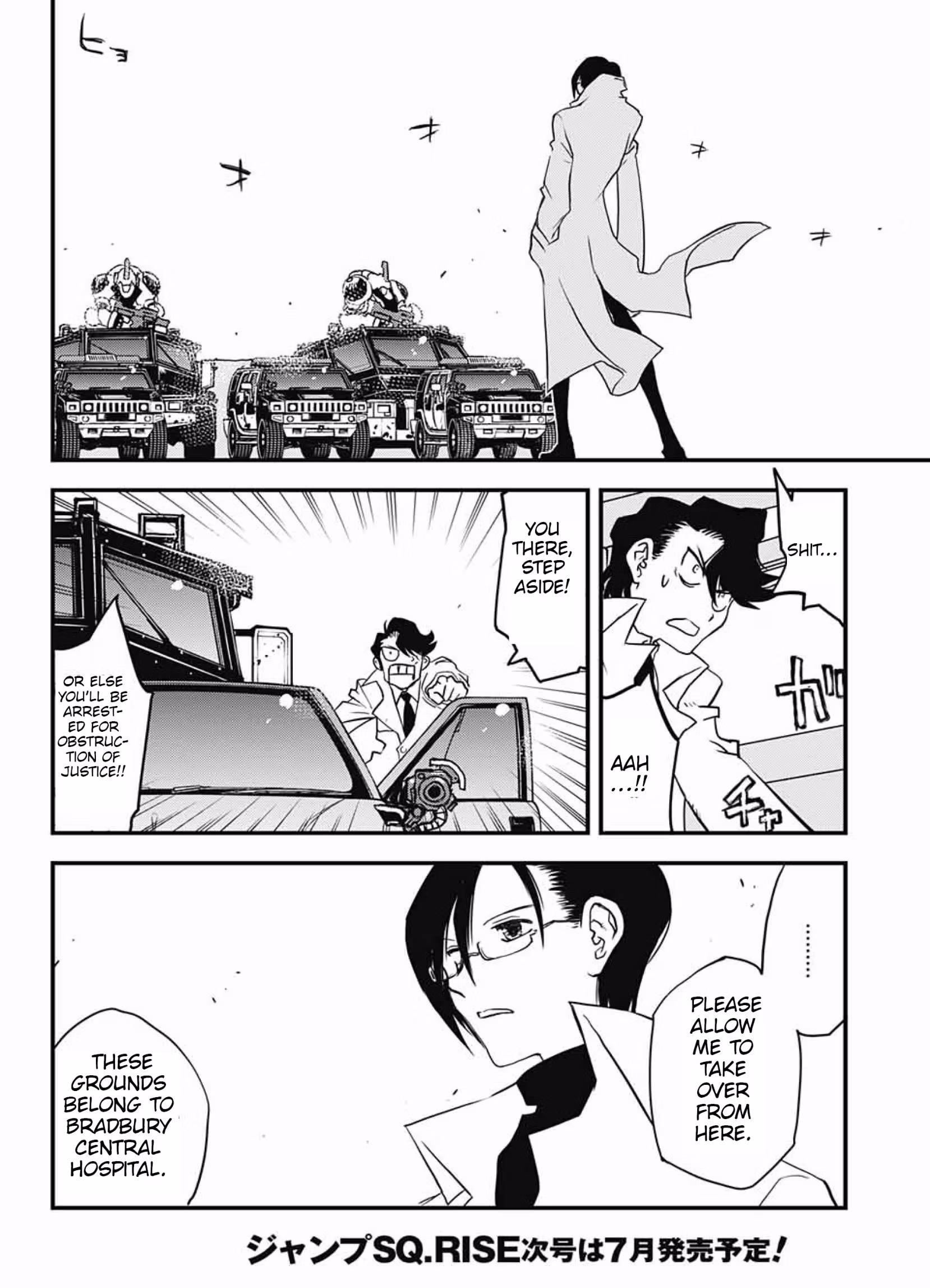 Read Blood Blockade Battlefront chapter 14.1 image 17 on Lezhin