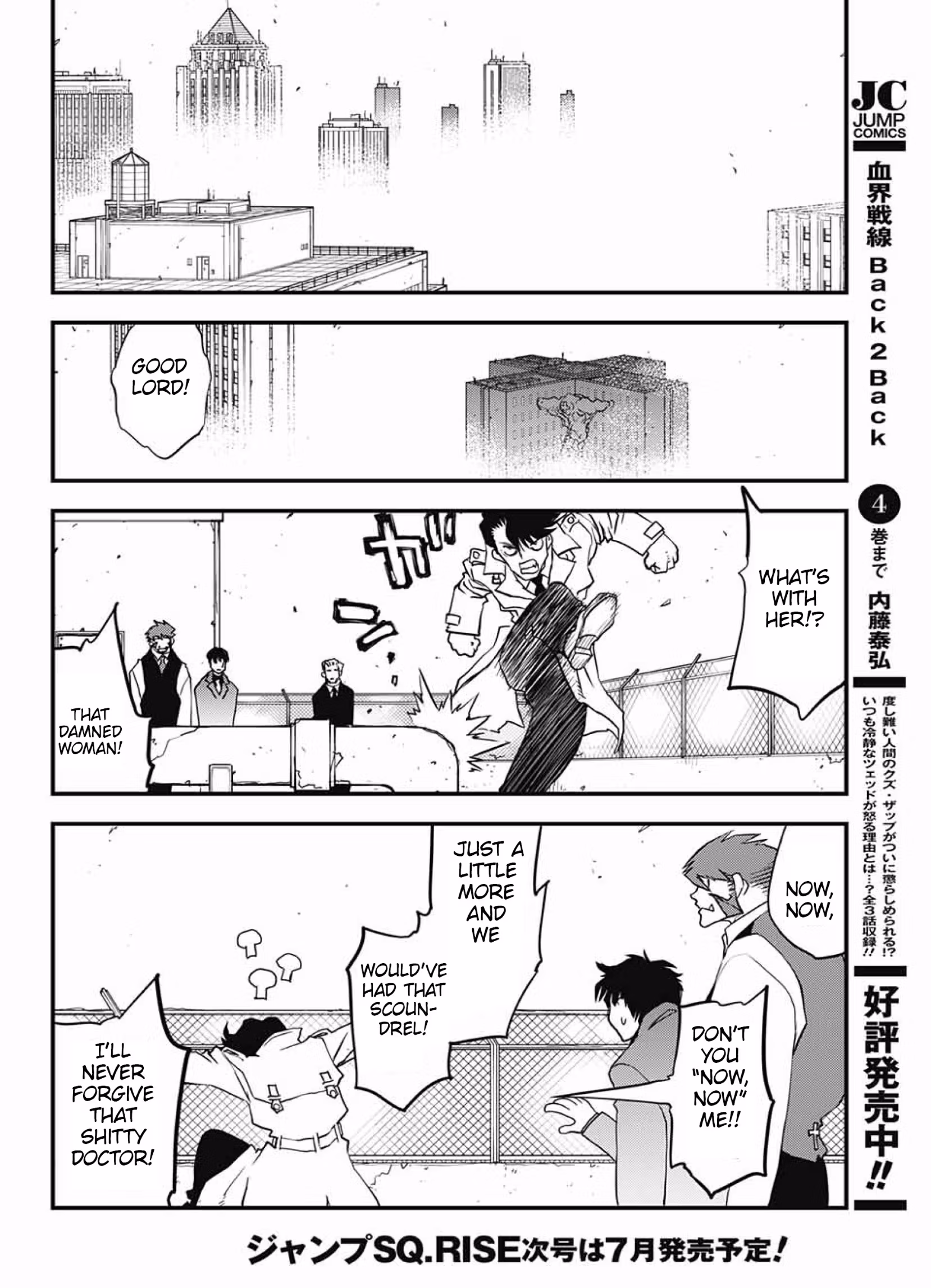 Read Blood Blockade Battlefront chapter 14.1 image 21 on Lezhin