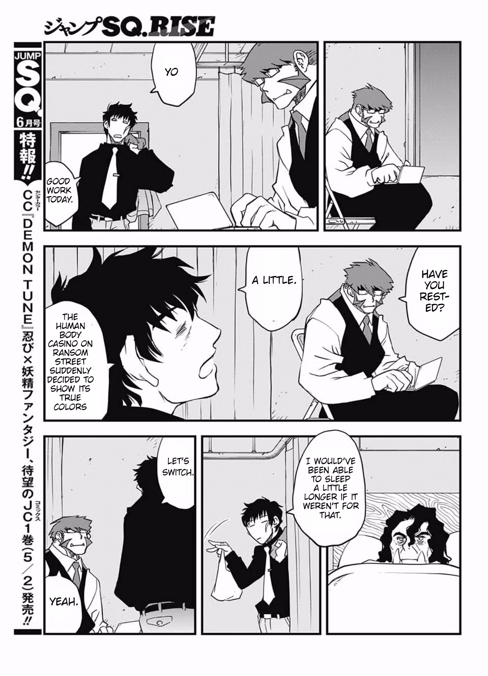 Read Blood Blockade Battlefront chapter 14.1 image 52 on Lezhin