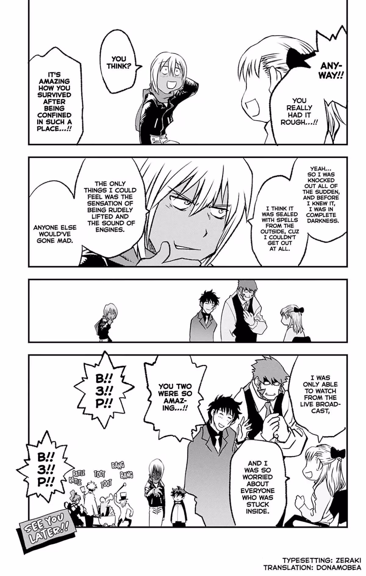 Read Blood Blockade Battlefront chapter 3.5 image 1 on Lezhin