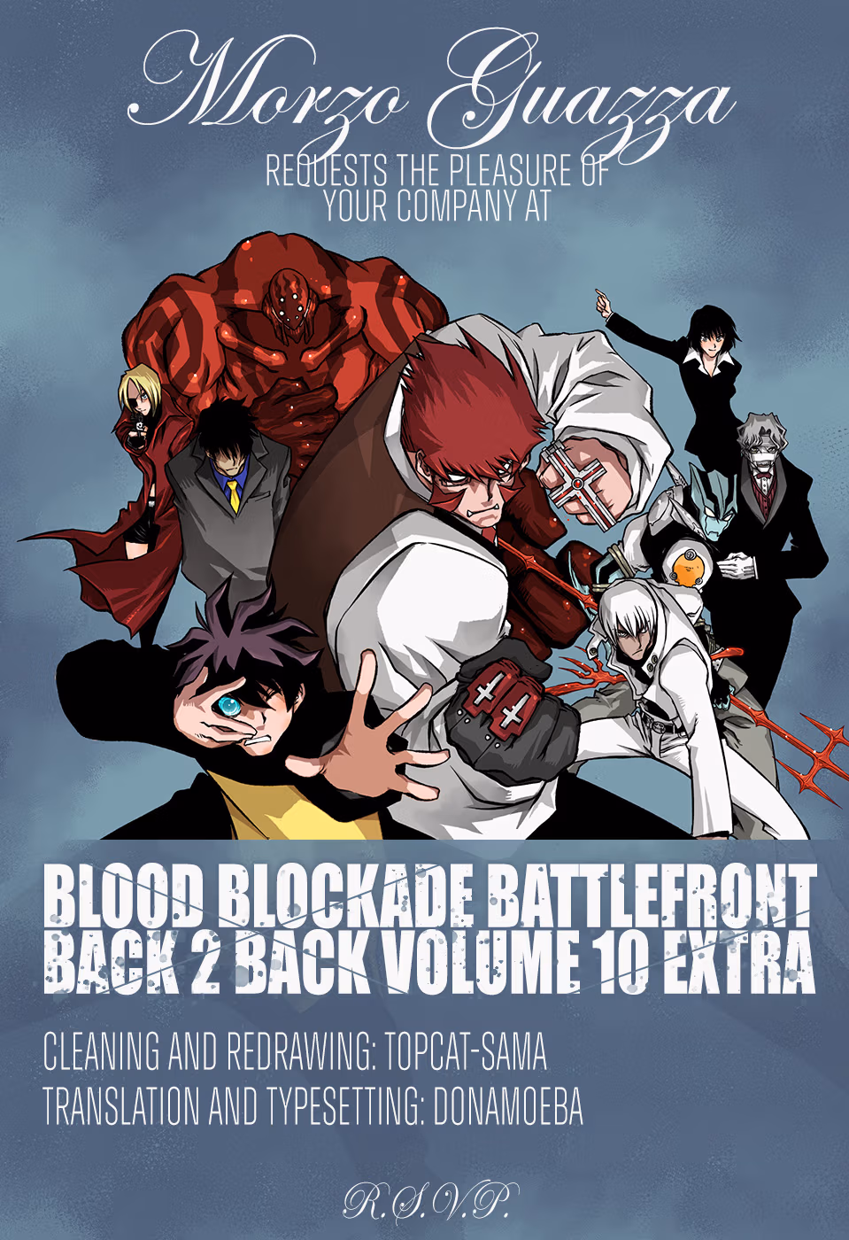 Read Blood Blockade Battlefront chapter 30.5 image 5 on Lezhin