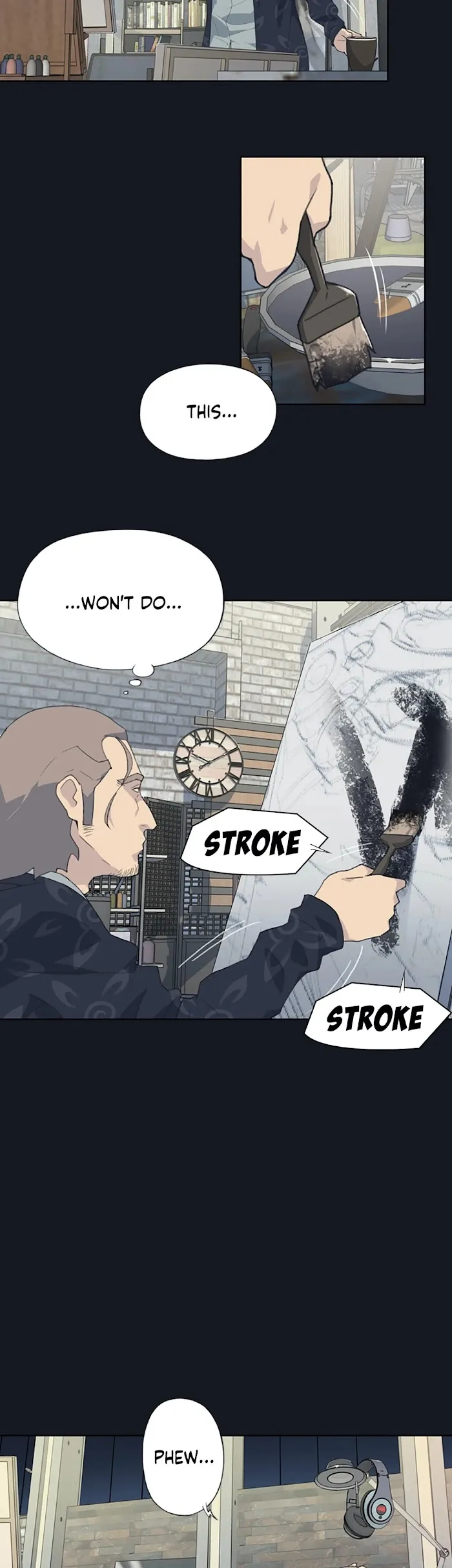 Read Blood on the wall chapter 1 image 18 on Lezhin