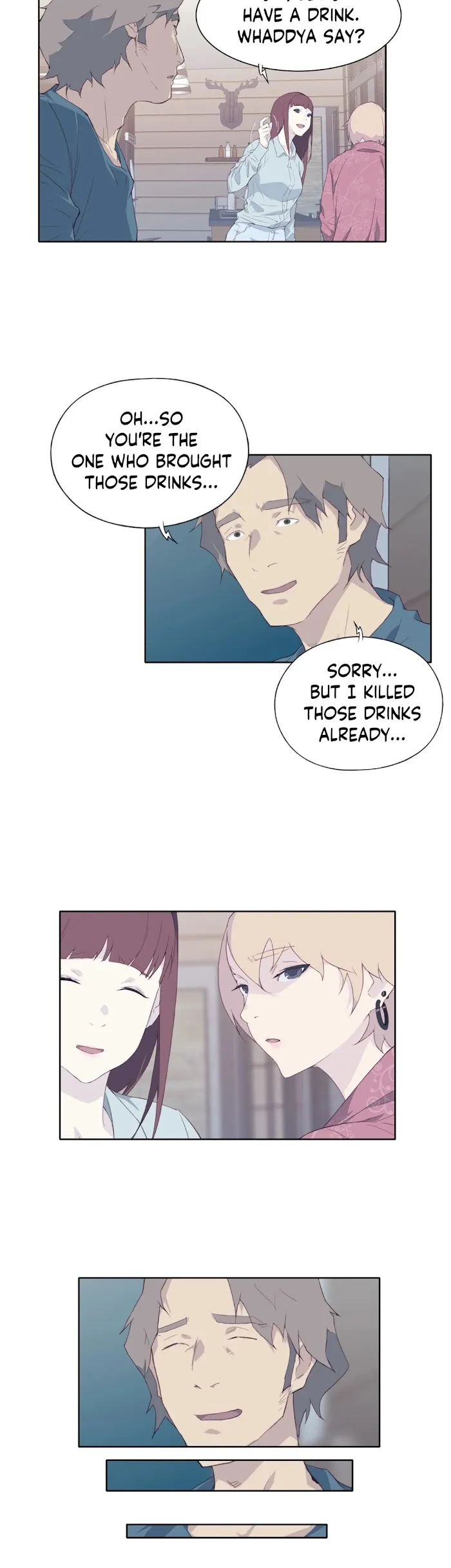 Read Blood on the wall chapter 10 image 23 on Lezhin