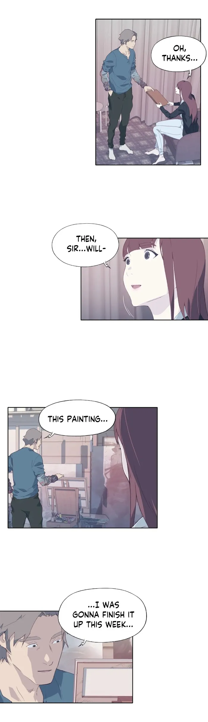 Read Blood on the wall chapter 10 image 4 on Lezhin