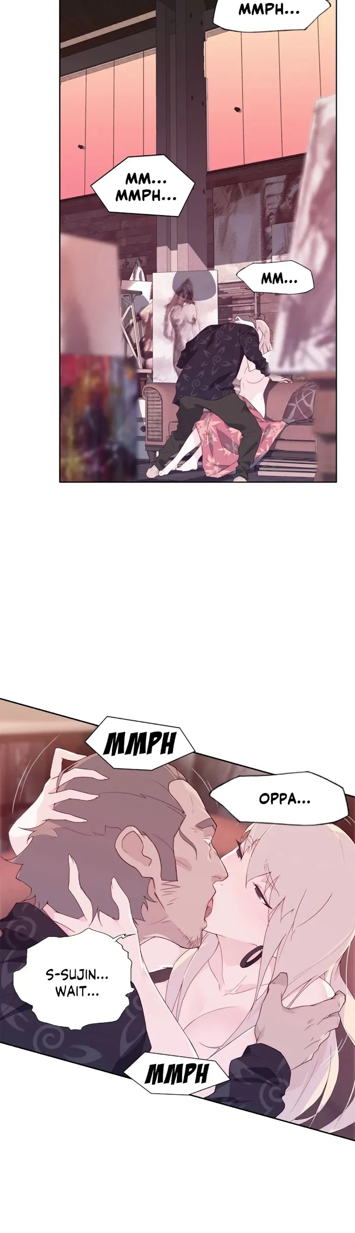 Read Blood on the wall chapter 12 image 3 on Lezhin