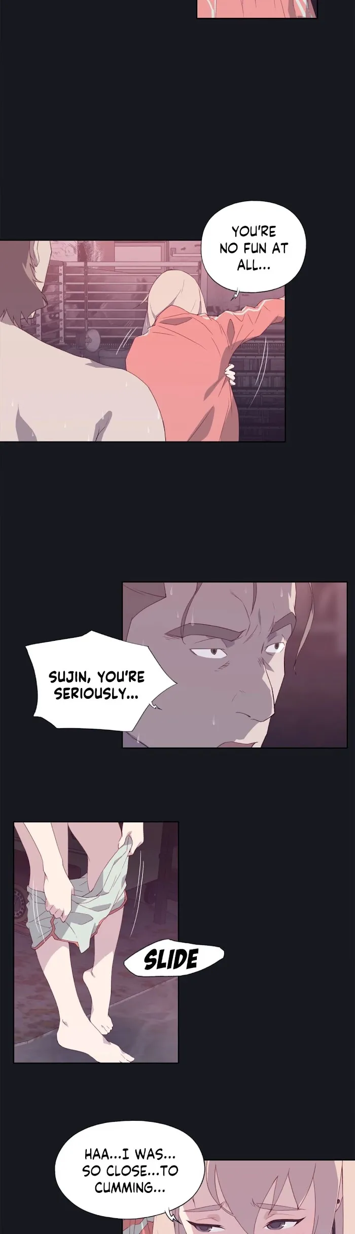 Read Blood on the wall chapter 13 image 17 on Lezhin