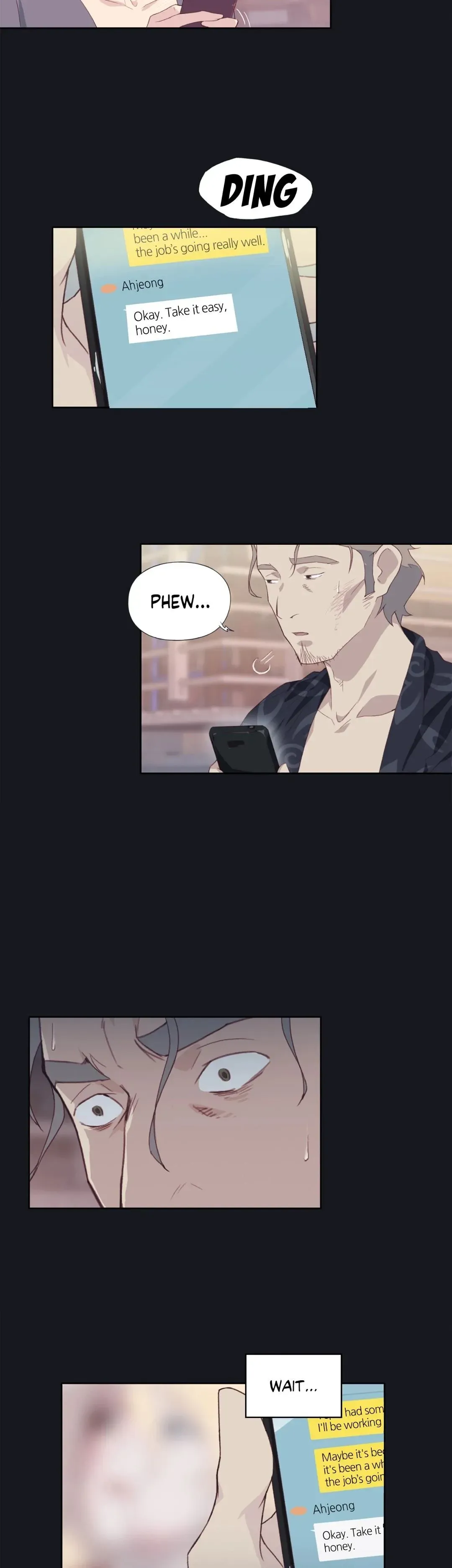 Read Blood on the wall chapter 14 image 32 on Lezhin
