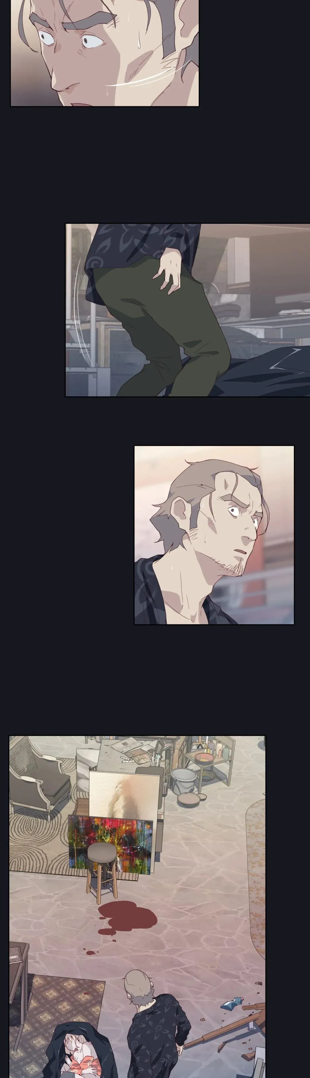 Read Blood on the wall chapter 16 image 12 on Lezhin