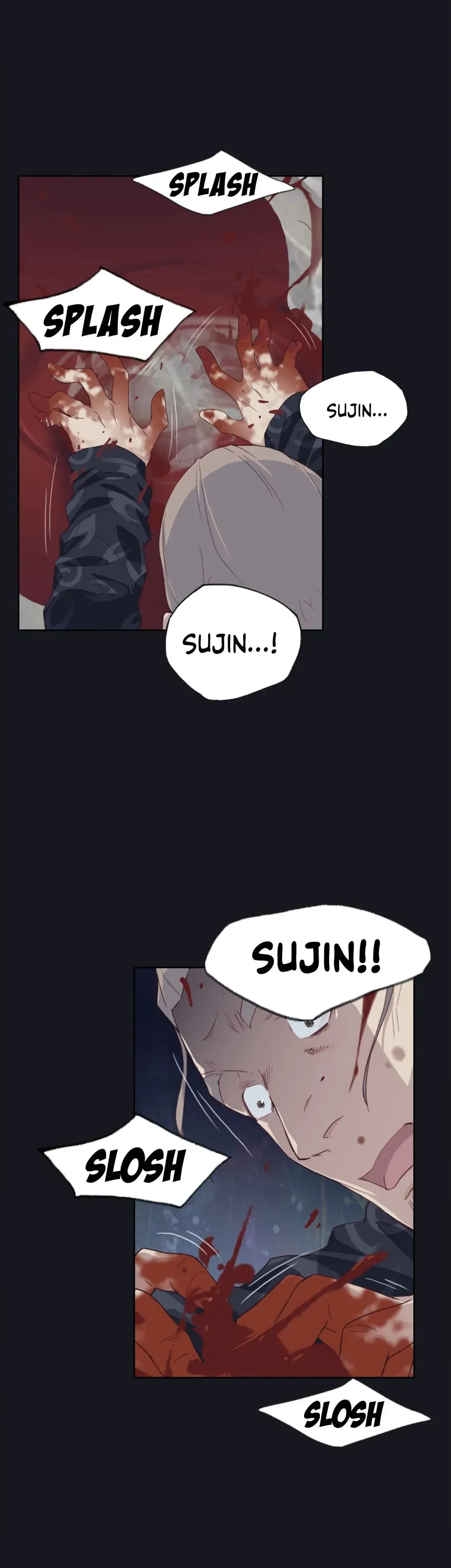 Read Blood on the wall chapter 16 image 32 on Lezhin