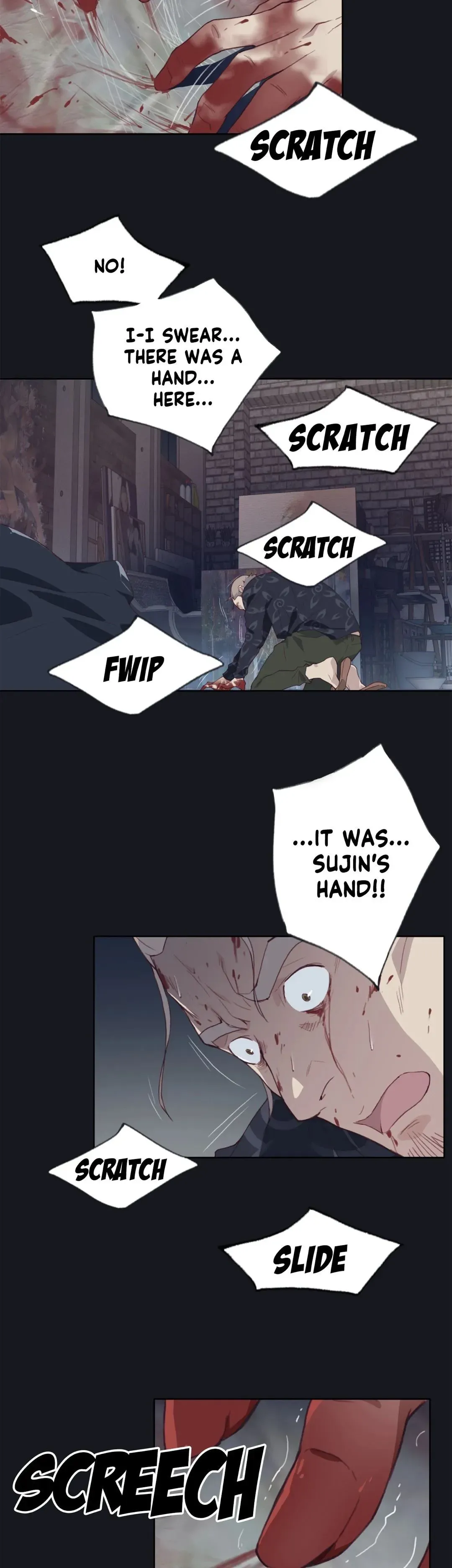 Read Blood on the wall chapter 16 image 35 on Lezhin