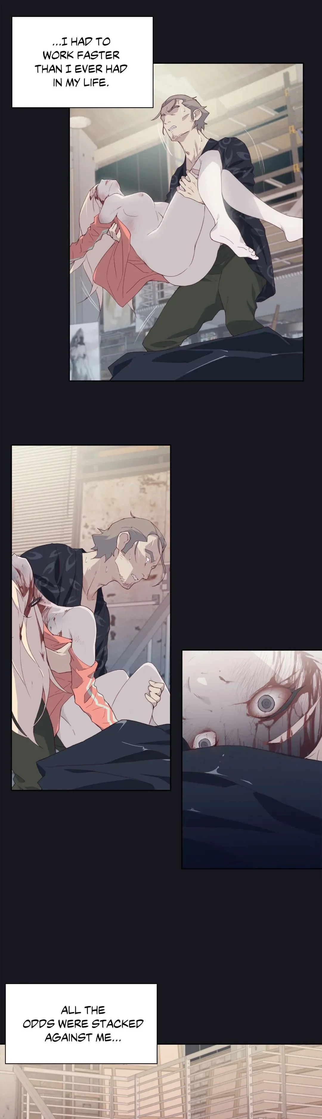 Read Blood on the wall chapter 16 image 9 on Lezhin