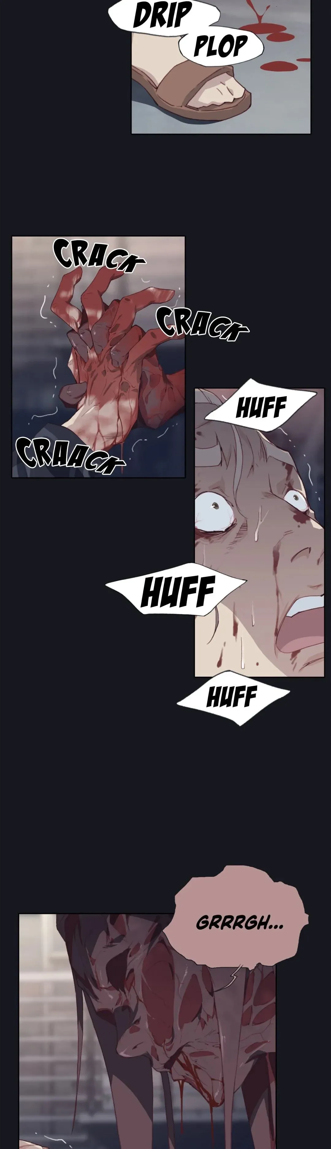 Read Blood on the wall chapter 17 image 17 on Lezhin
