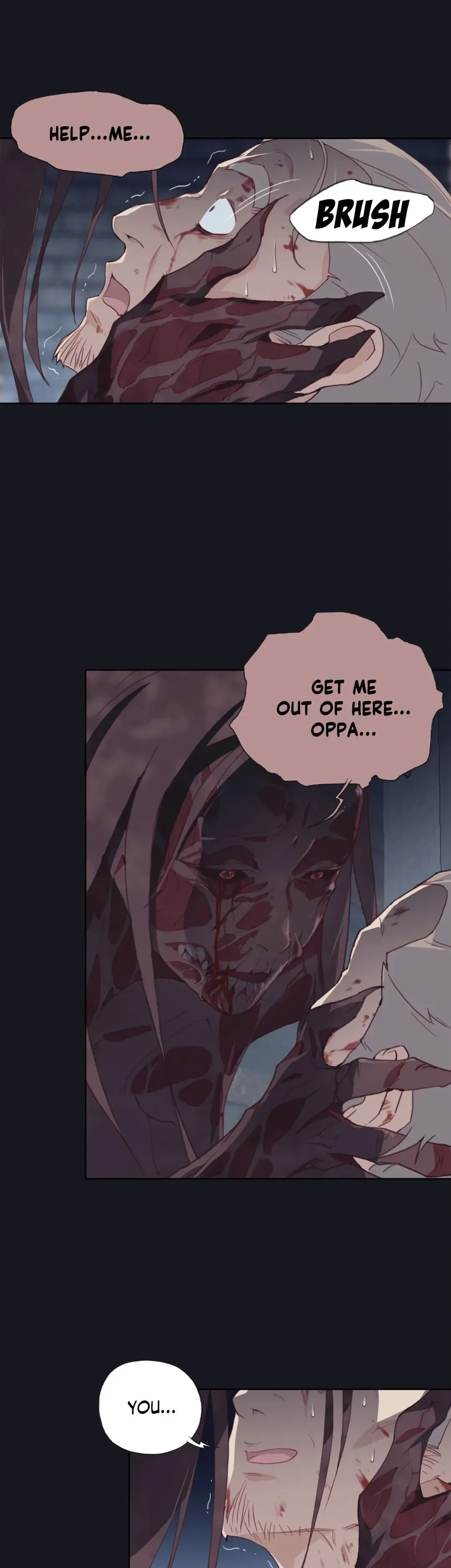 Read Blood on the wall chapter 17 image 22 on Lezhin