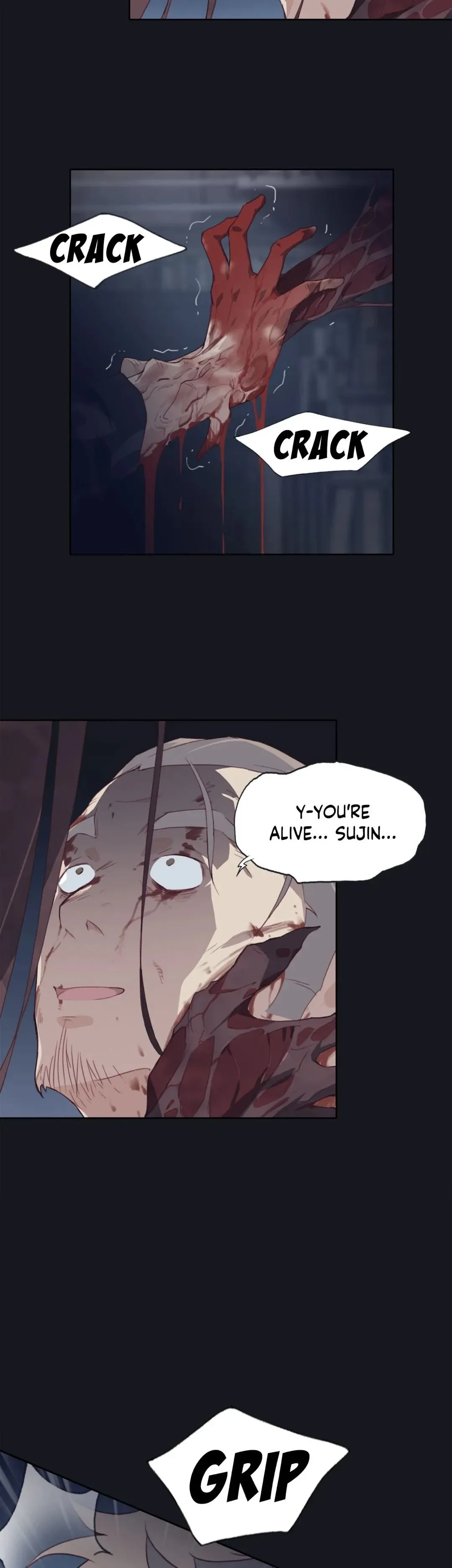 Read Blood on the wall chapter 17 image 23 on Lezhin