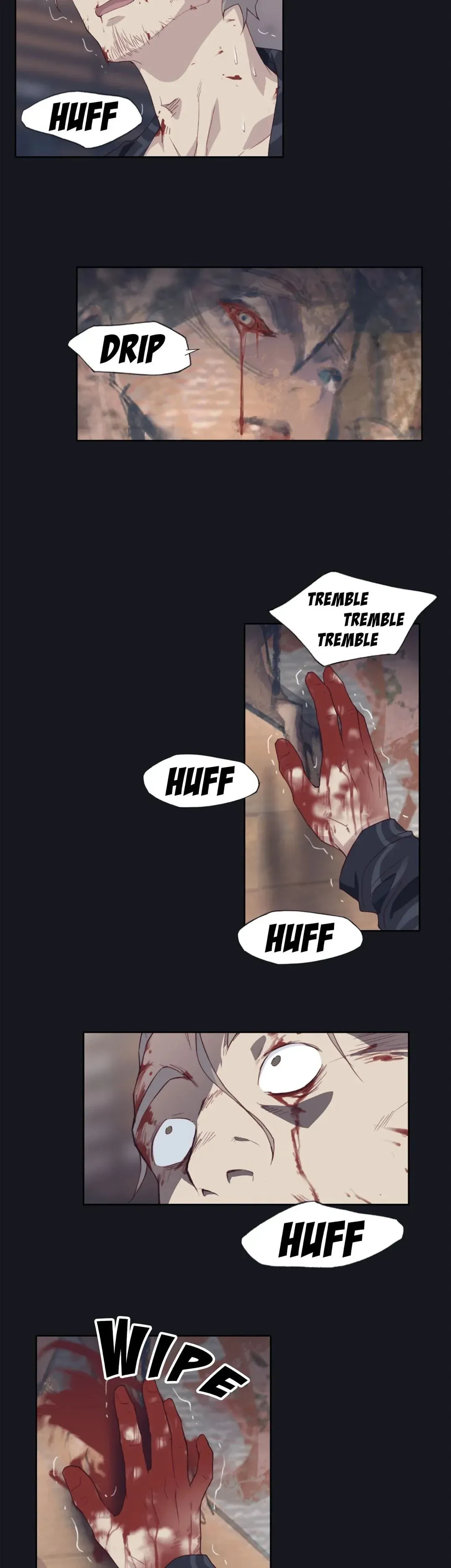 Read Blood on the wall chapter 17 image 7 on Lezhin