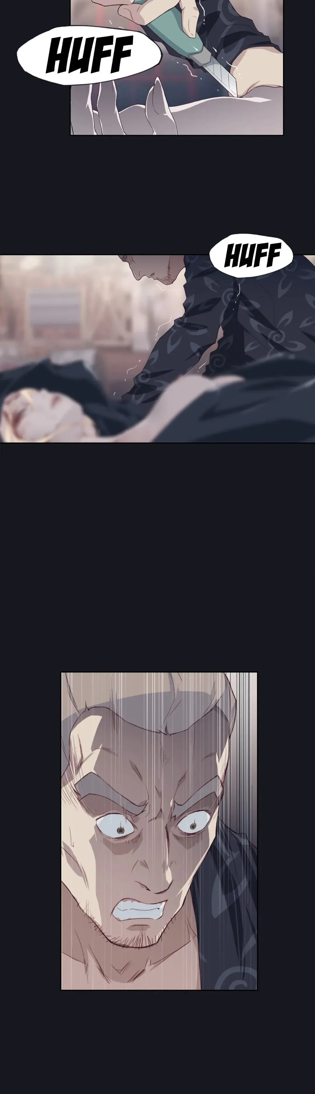 Read Blood on the wall chapter 18 image 16 on Lezhin