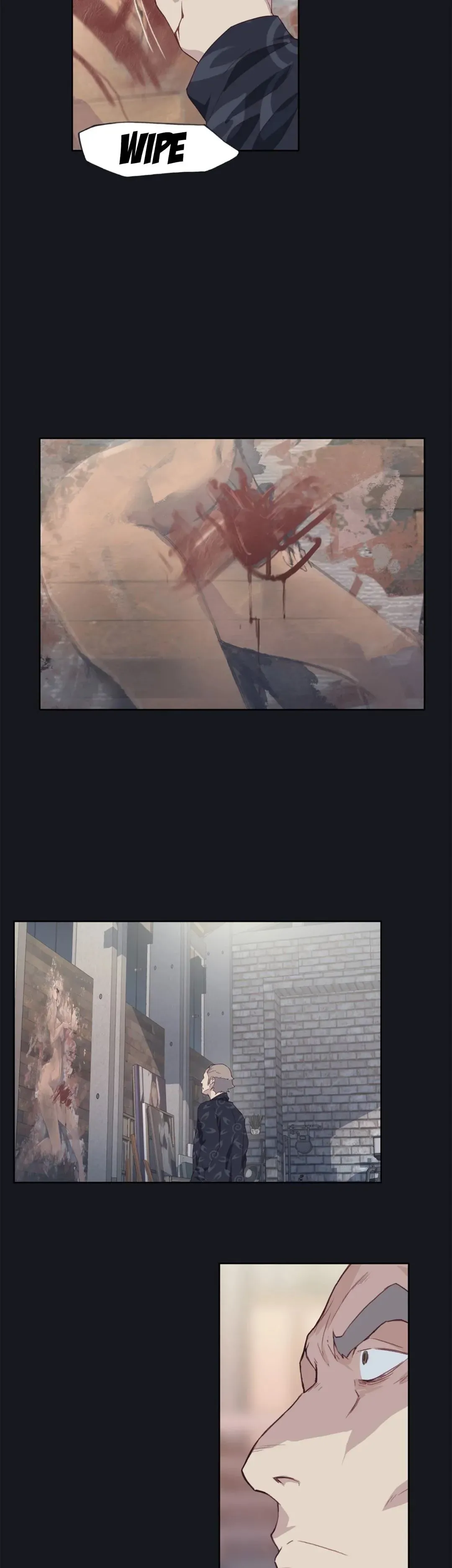 Read Blood on the wall chapter 18 image 19 on Lezhin