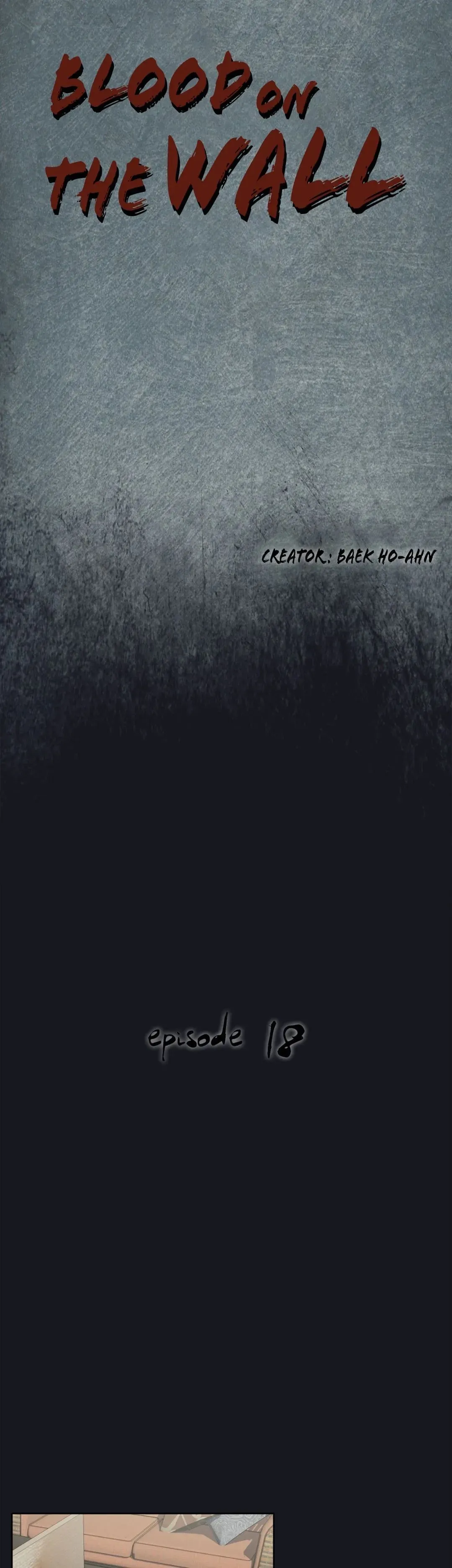 Read Blood on the wall chapter 18 image 3 on Lezhin