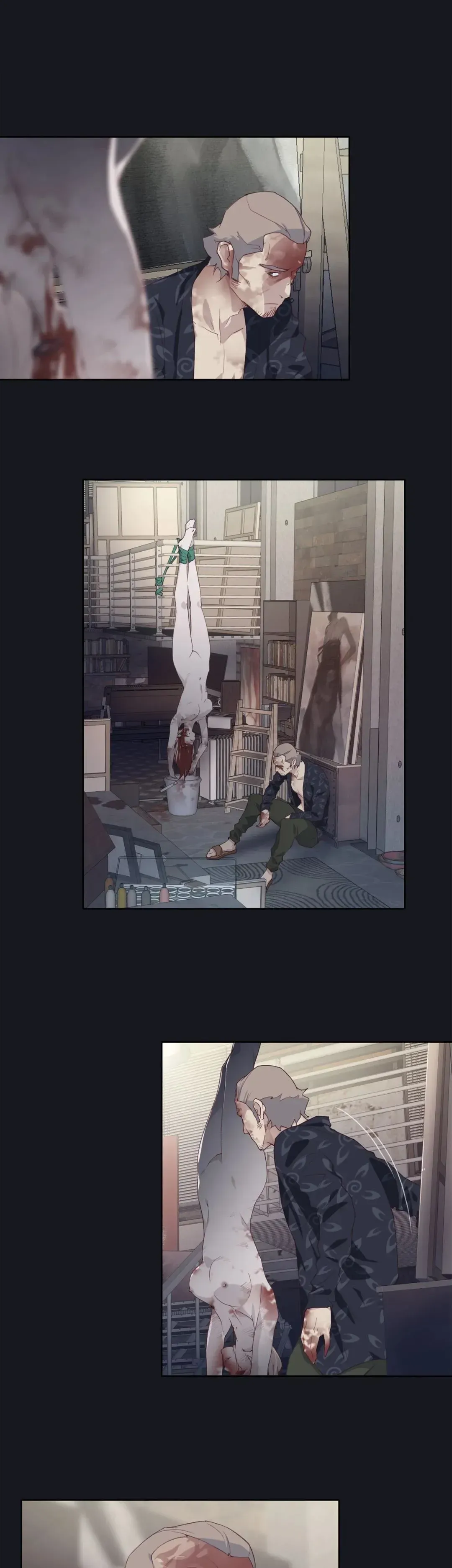 Read Blood on the wall chapter 19 image 13 on Lezhin