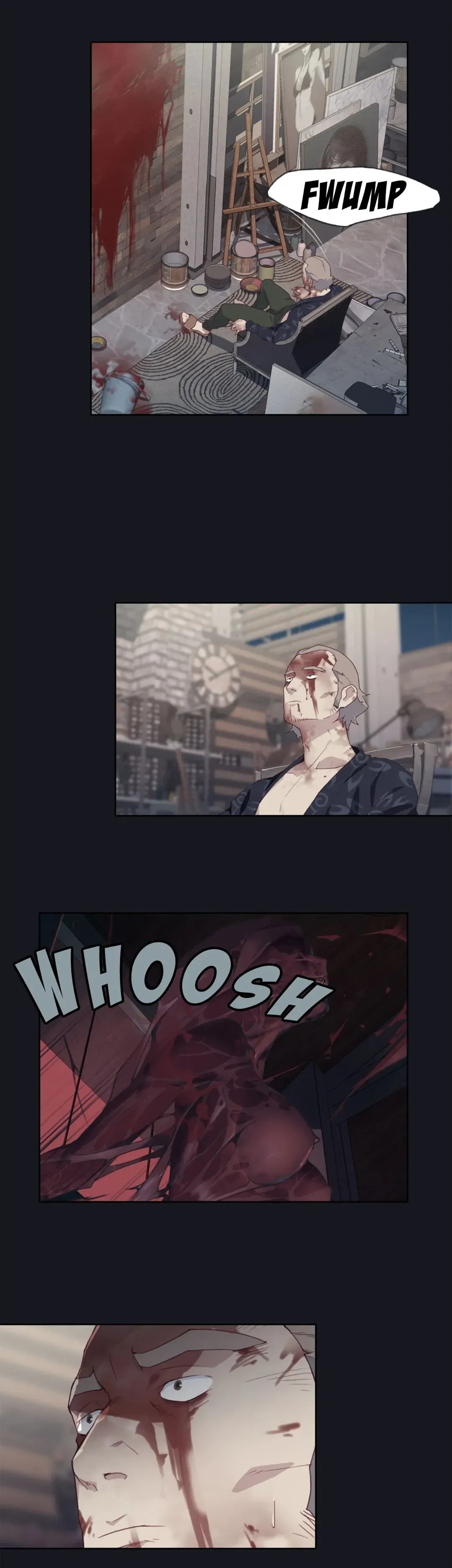 Read Blood on the wall chapter 19 image 20 on Lezhin