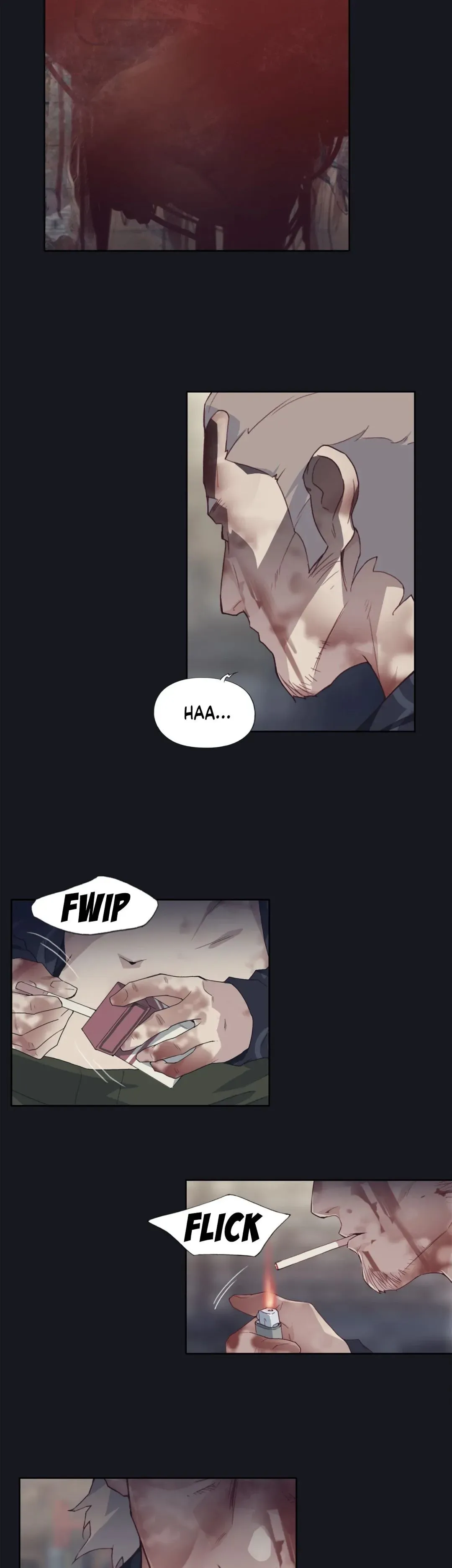 Read Blood on the wall chapter 19 image 24 on Lezhin