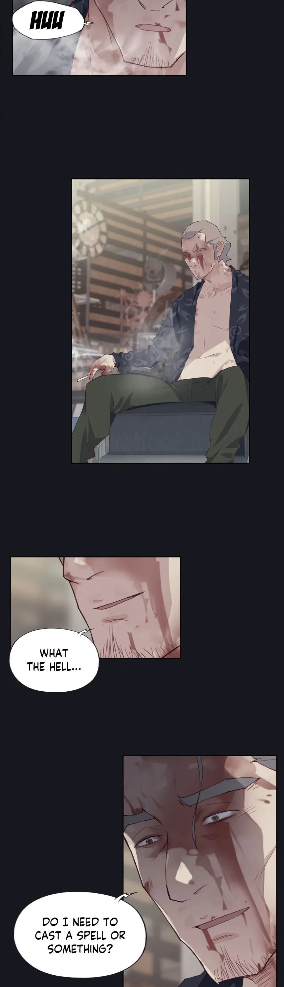 Read Blood on the wall chapter 19 image 25 on Lezhin