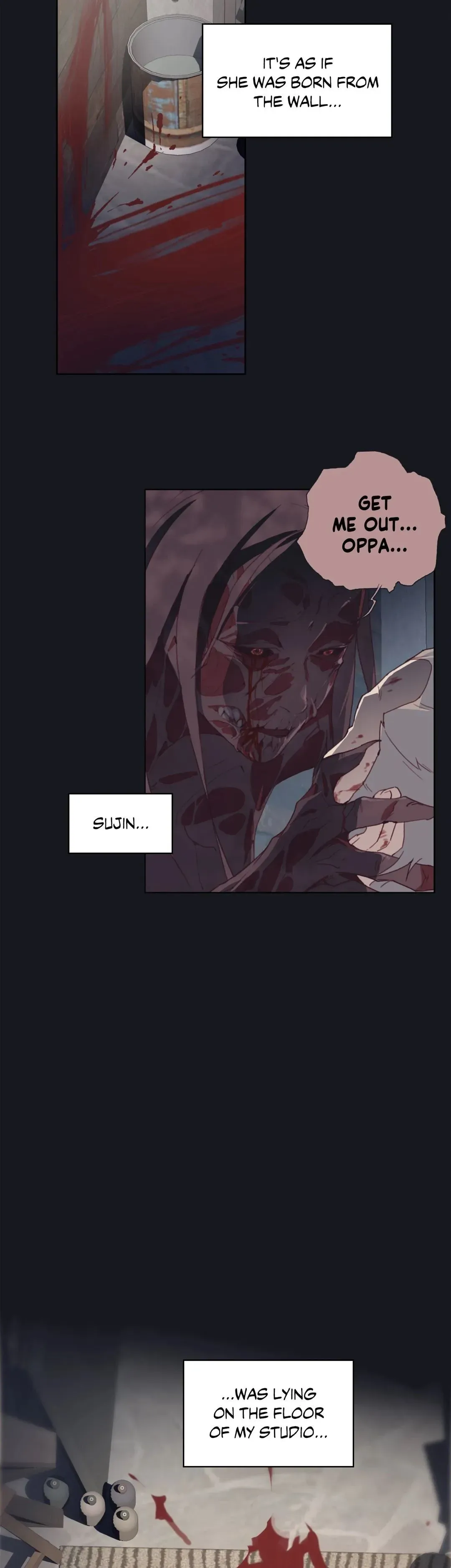 Read Blood on the wall chapter 20 image 10 on Lezhin