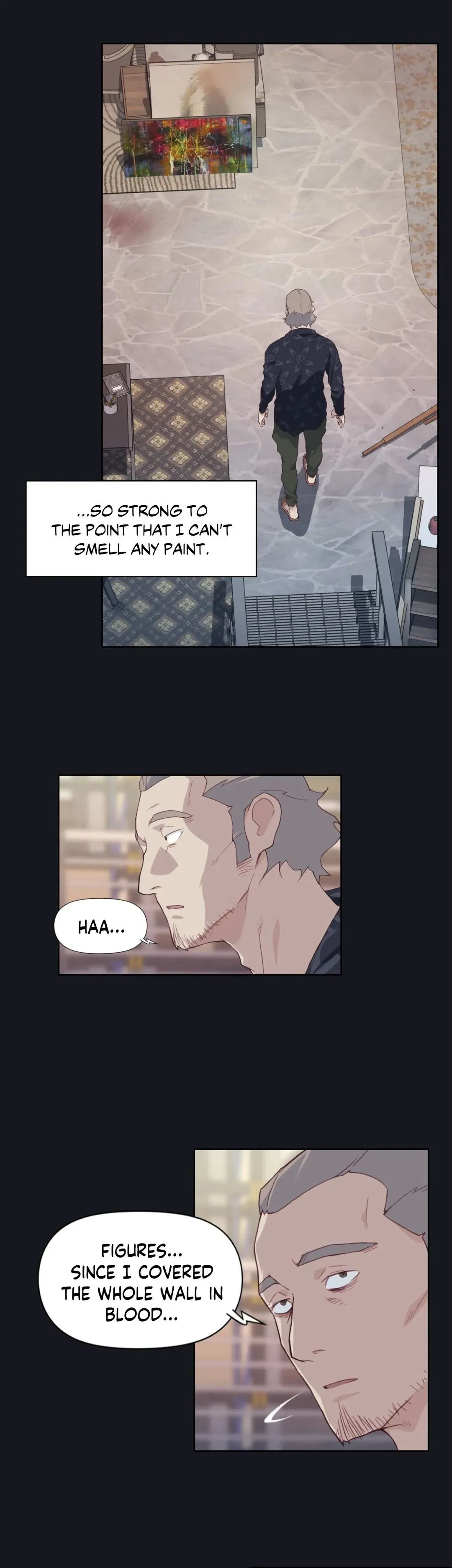 Read Blood on the wall chapter 20 image 5 on Lezhin