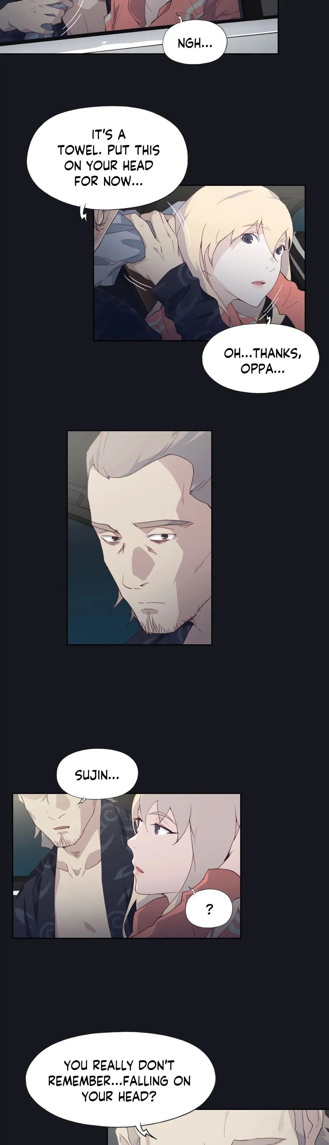 Read Blood on the wall chapter 21 image 13 on Lezhin