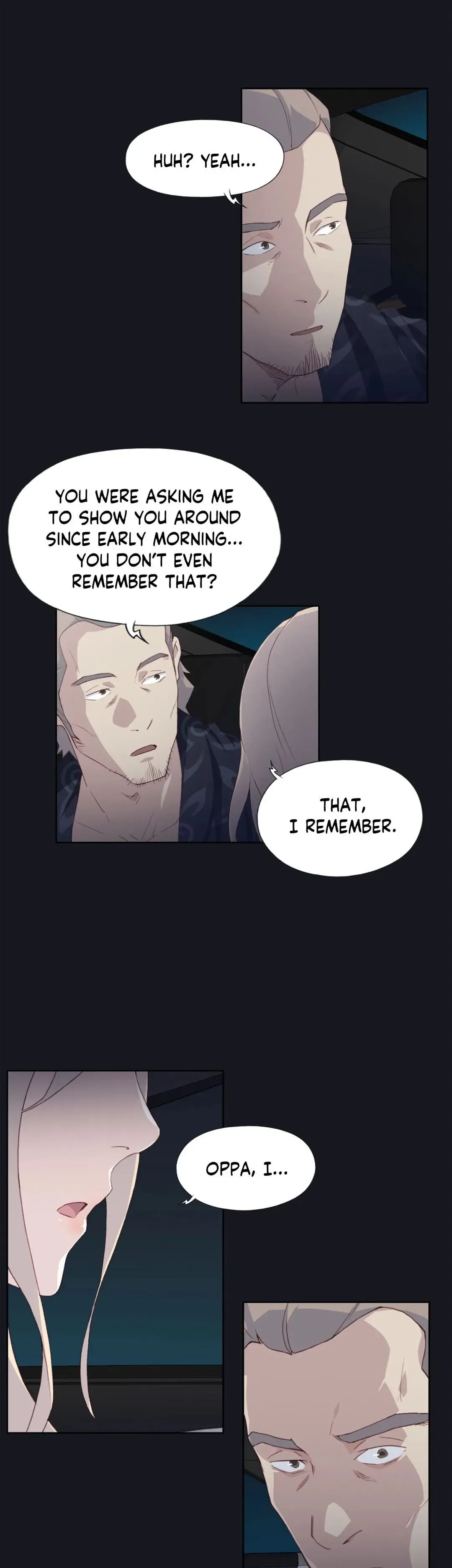 Read Blood on the wall chapter 21 image 16 on Lezhin