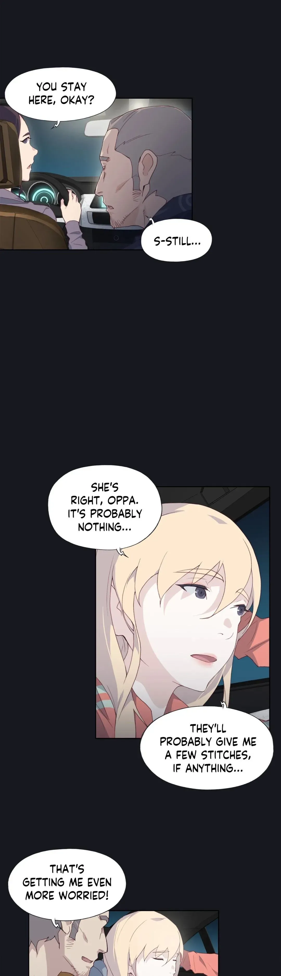 Read Blood on the wall chapter 21 image 21 on Lezhin