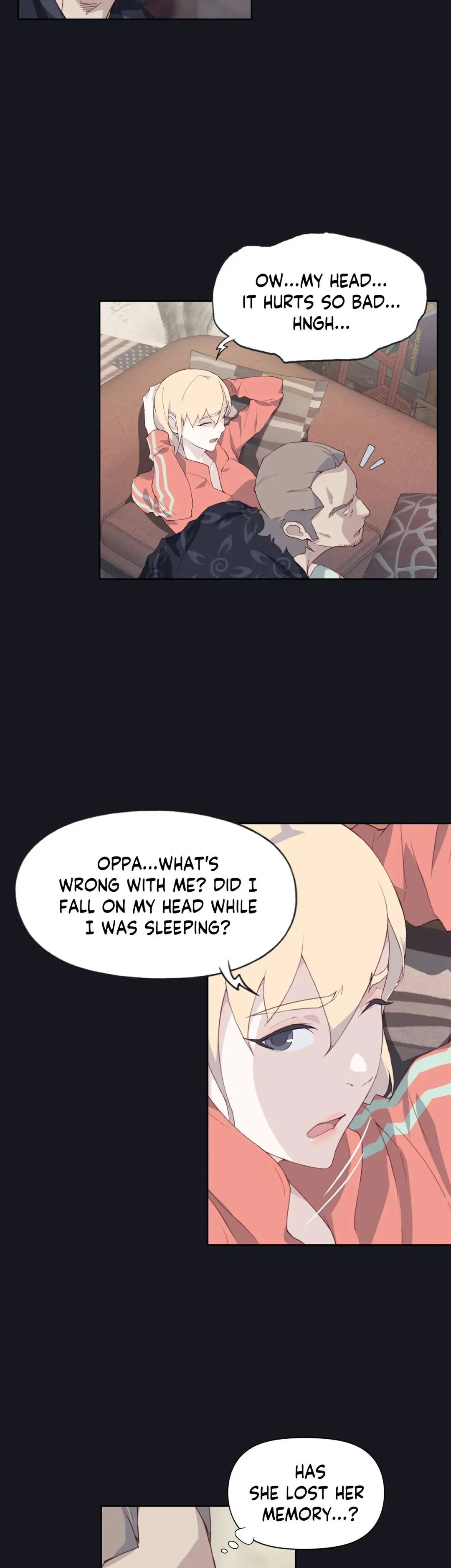 Read Blood on the wall chapter 21 image 3 on Lezhin