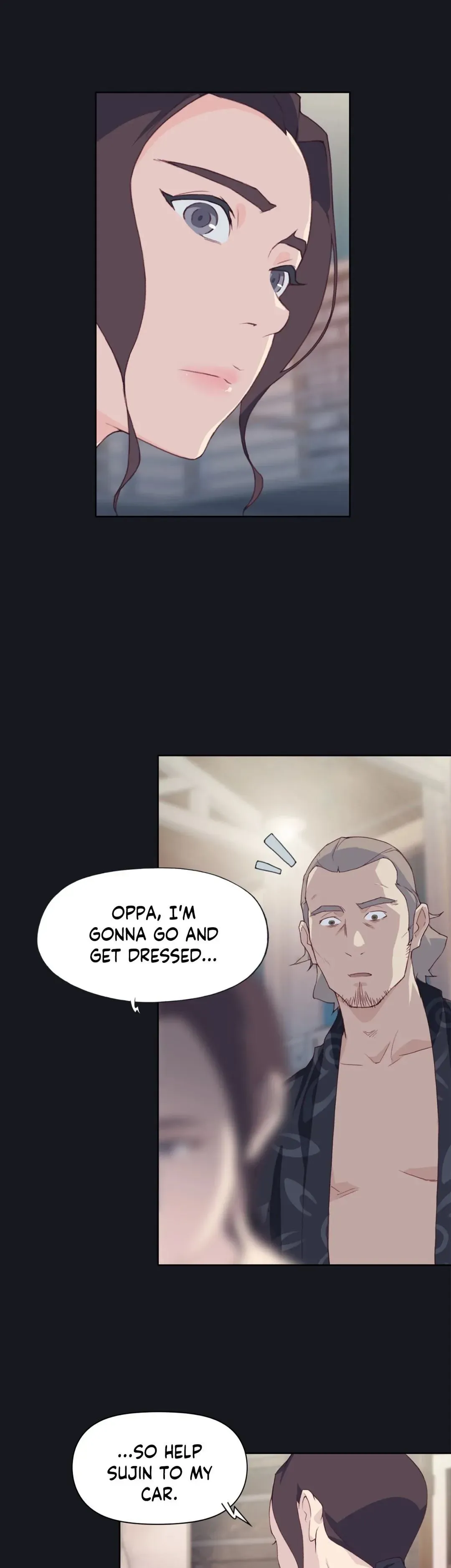 Read Blood on the wall chapter 21 image 9 on Lezhin