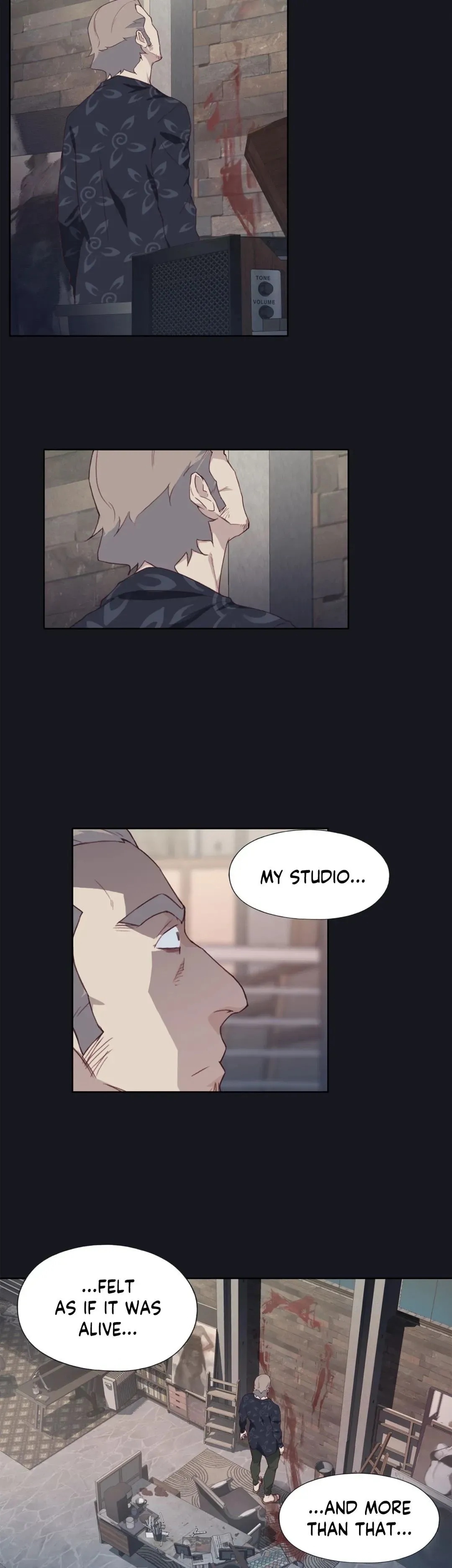 Read Blood on the wall chapter 22 image 13 on Lezhin