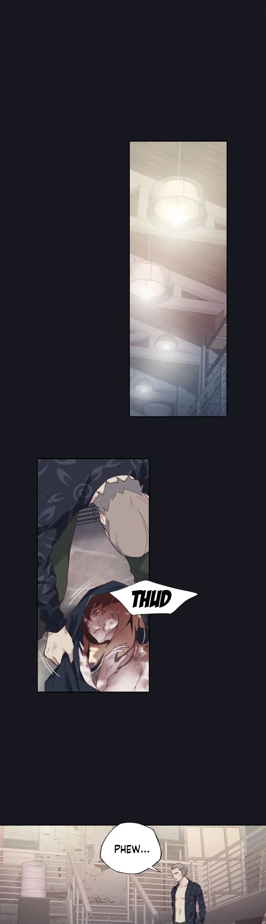 Read Blood on the wall chapter 22 image 7 on Lezhin