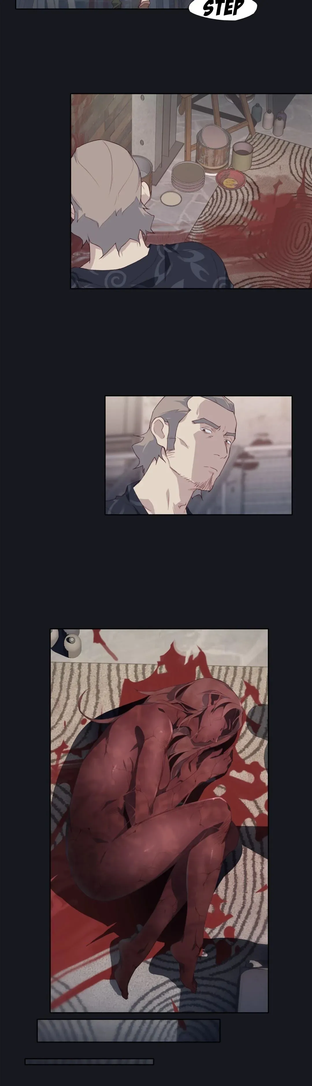 Read Blood on the wall chapter 22 image 9 on Lezhin