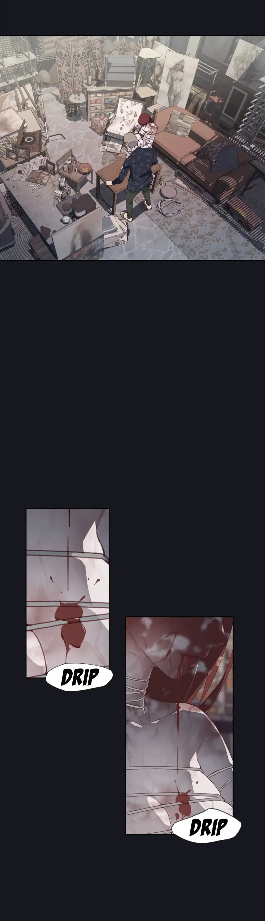 Read Blood on the wall chapter 23 image 16 on Lezhin