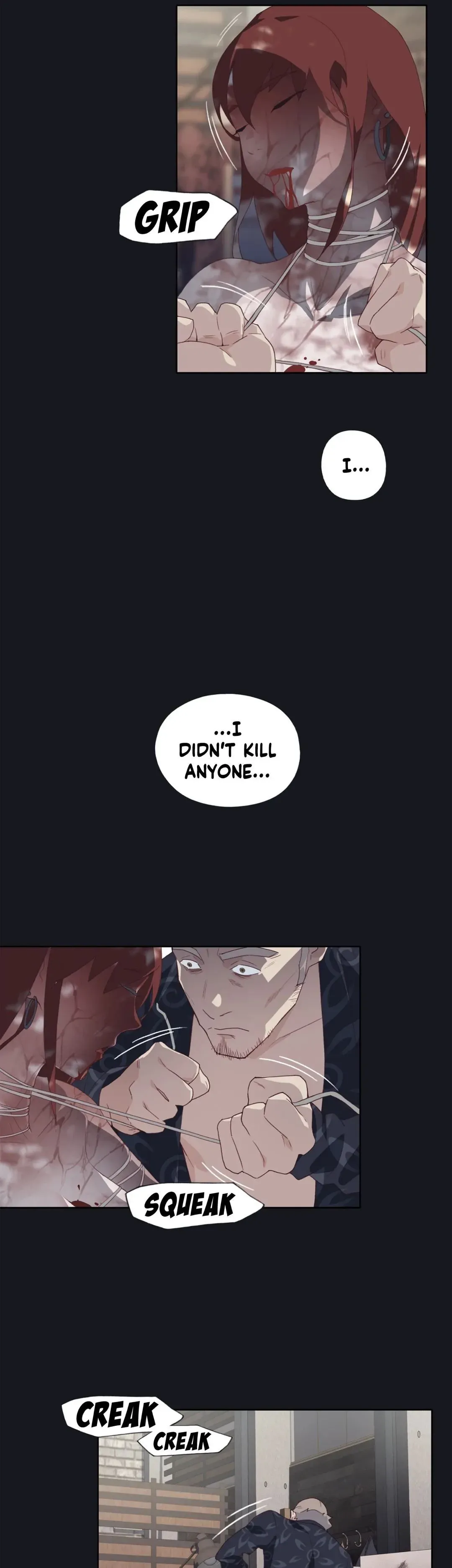 Read Blood on the wall chapter 23 image 18 on Lezhin