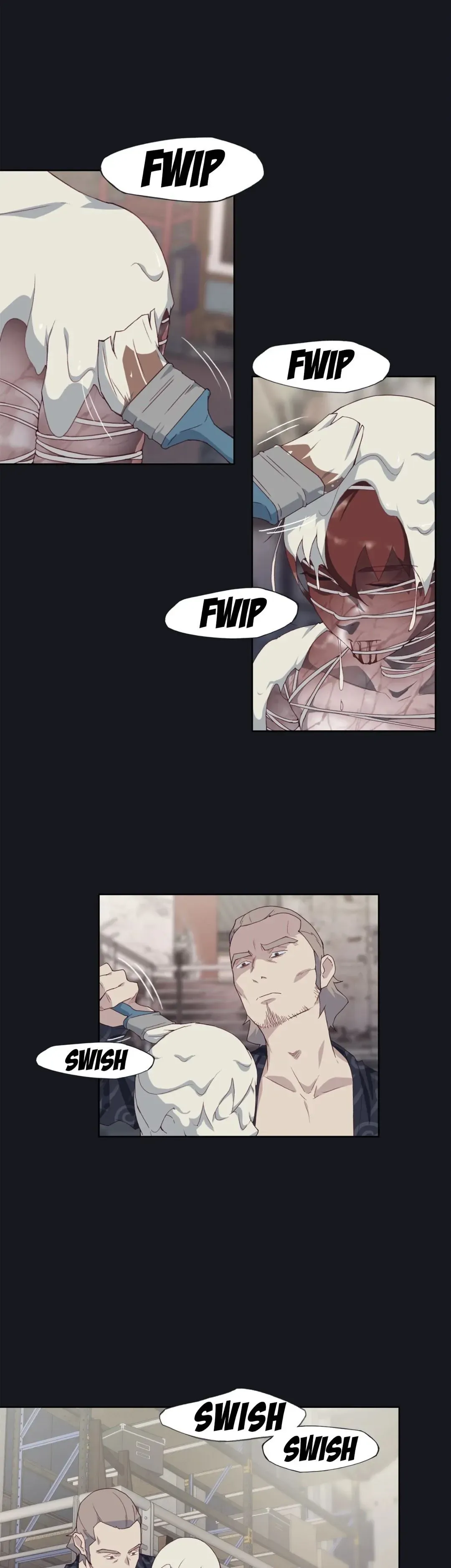Read Blood on the wall chapter 23 image 24 on Lezhin