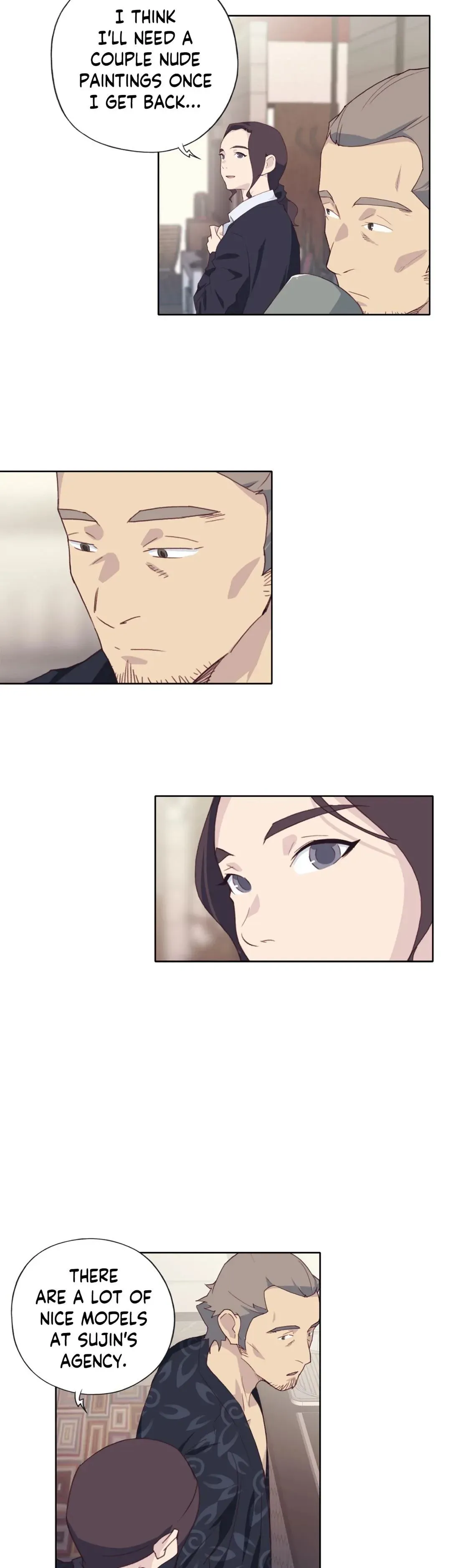 Read Blood on the wall chapter 24 image 13 on Lezhin