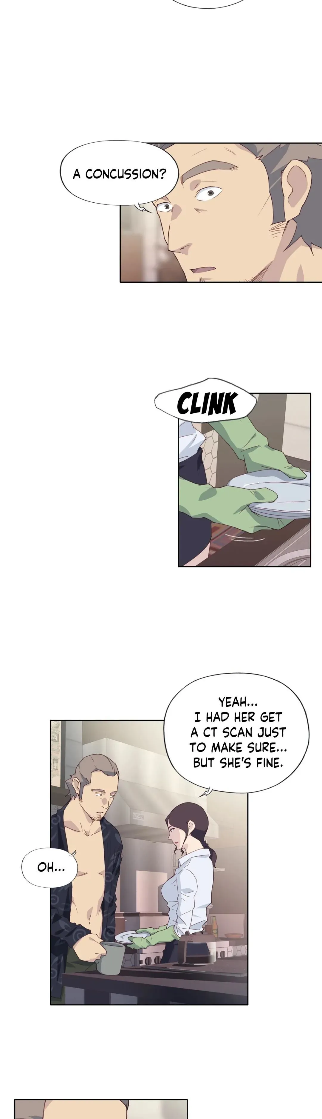 Read Blood on the wall chapter 24 image 7 on Lezhin
