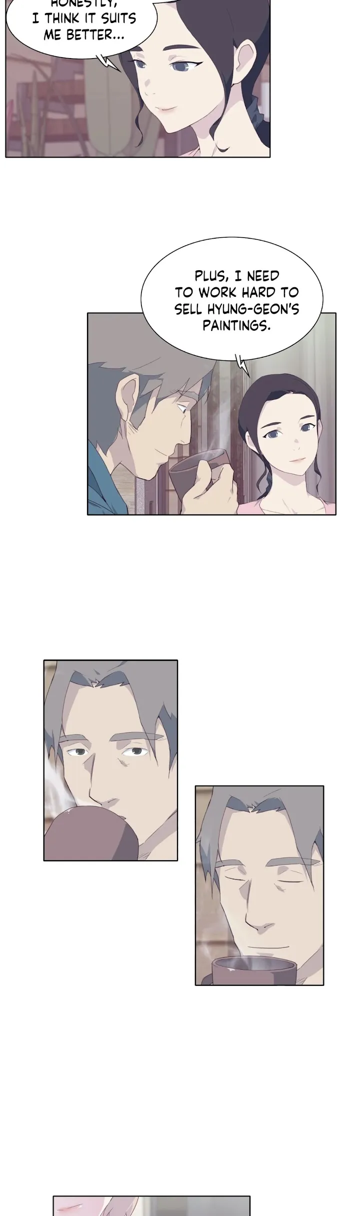 Read Blood on the wall chapter 5 image 13 on Lezhin