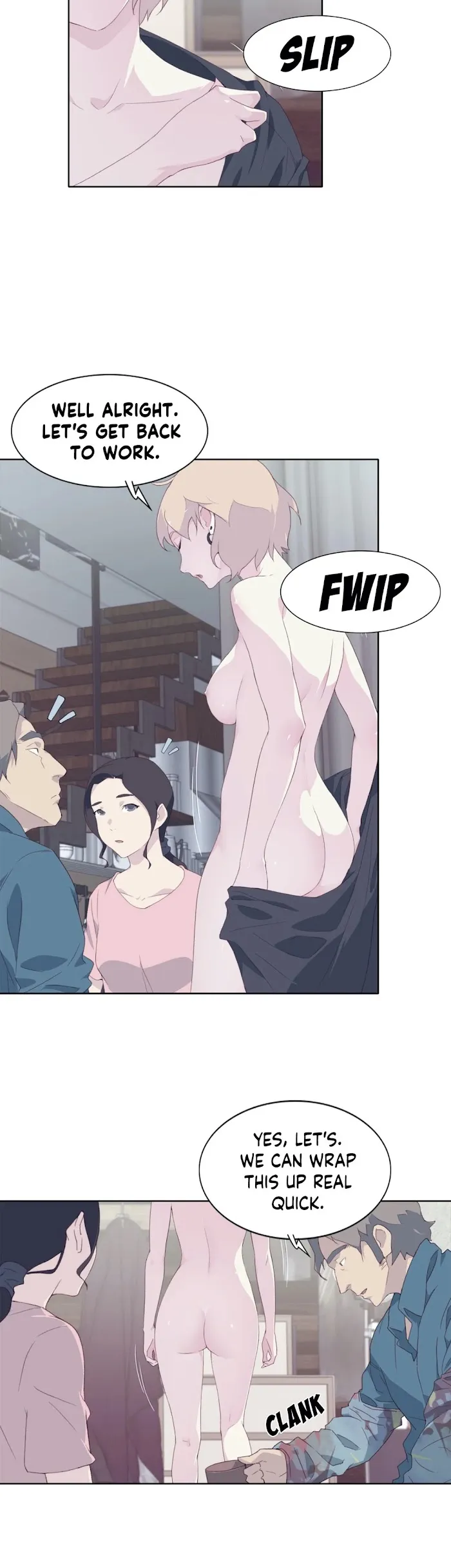 Read Blood on the wall chapter 5 image 14 on Lezhin