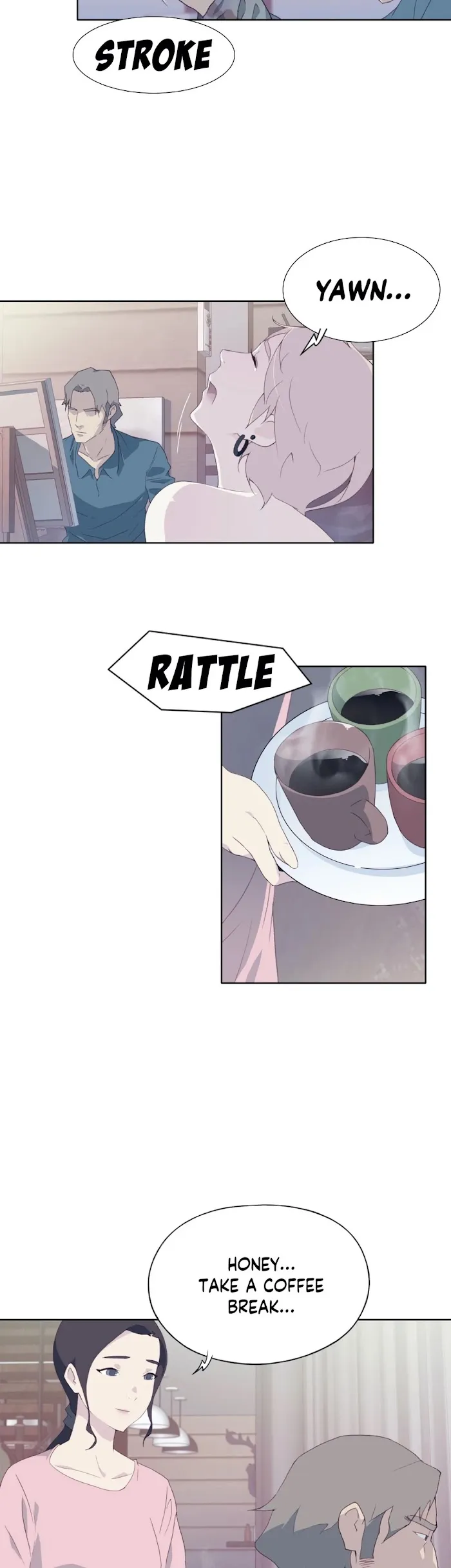 Read Blood on the wall chapter 5 image 2 on Lezhin