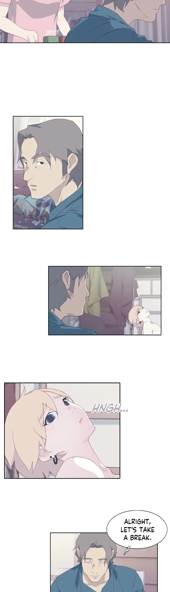 Read Blood on the wall chapter 5 image 3 on Lezhin