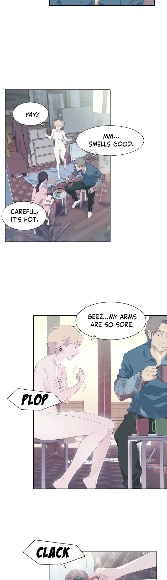 Read Blood on the wall chapter 5 image 4 on Lezhin
