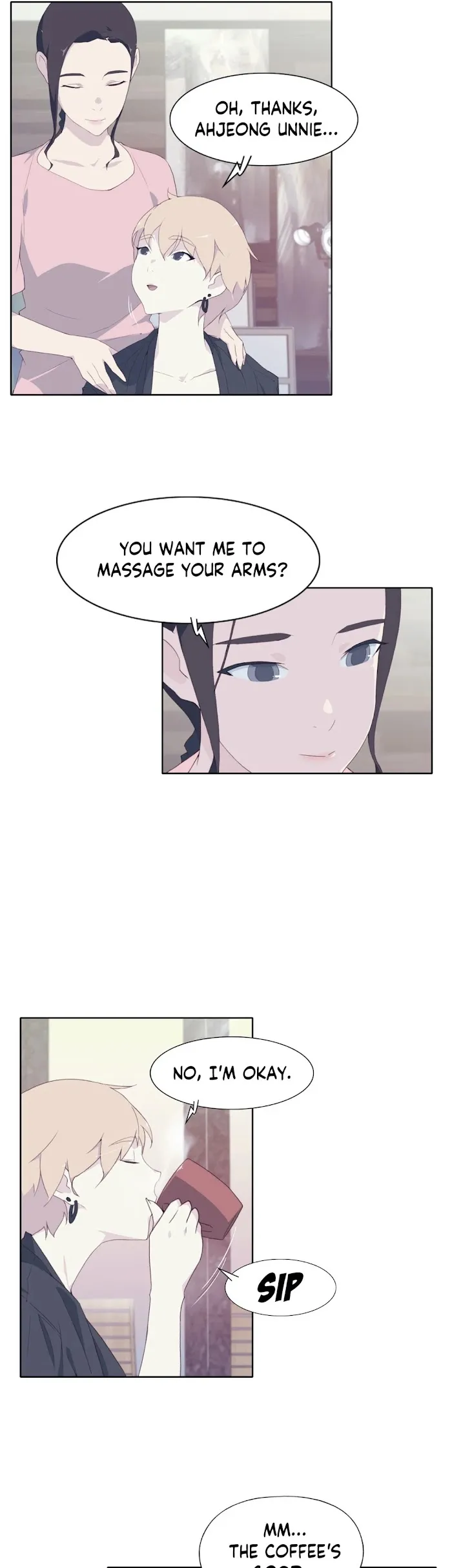 Read Blood on the wall chapter 5 image 6 on Lezhin