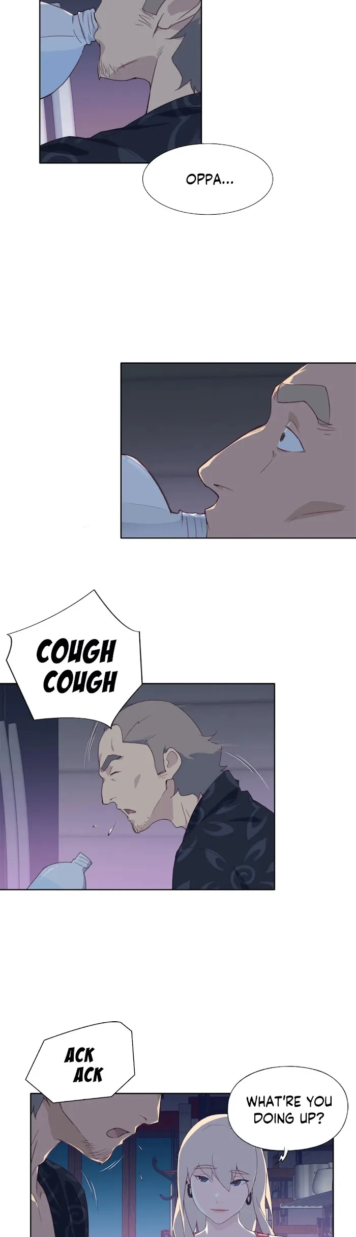 Read Blood on the wall chapter 6 image 32 on Lezhin